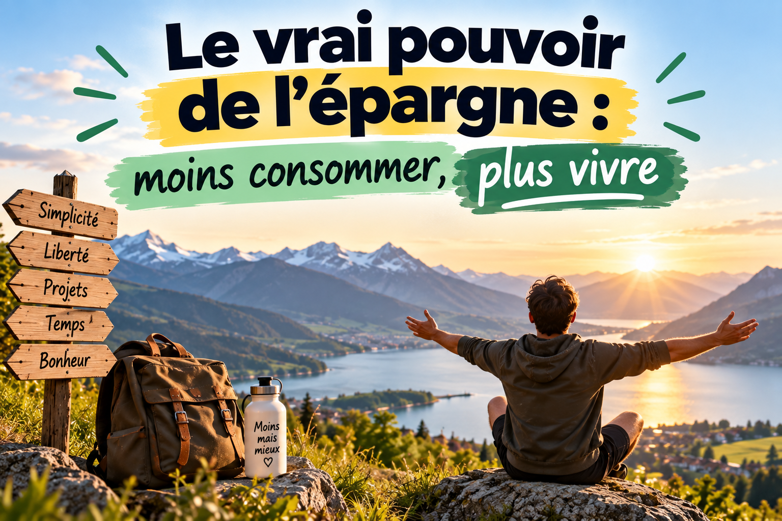 Le vrai pouvoir de l’épargne : moins consommer plus vivre