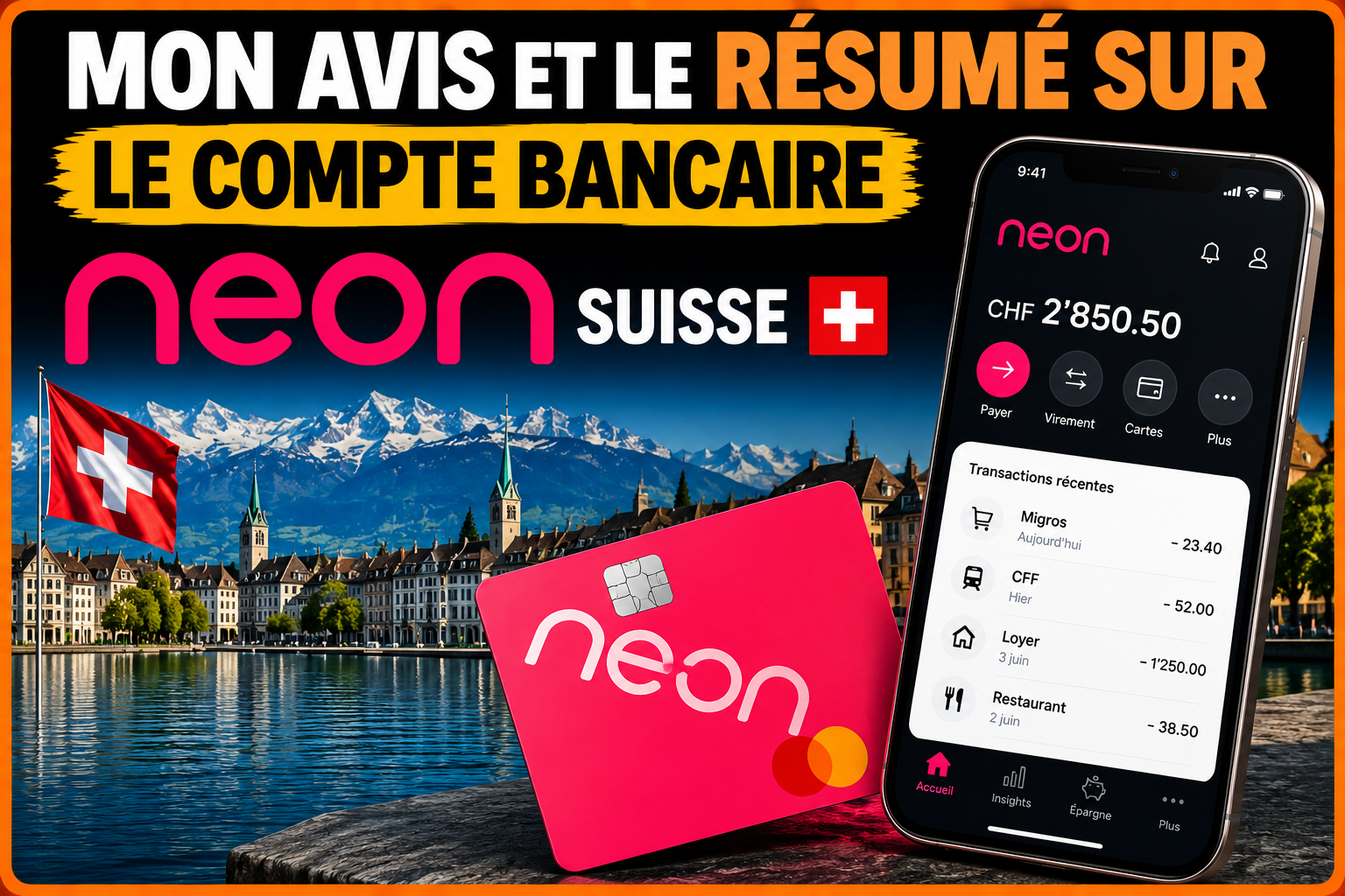 La banque Neon, le résumé