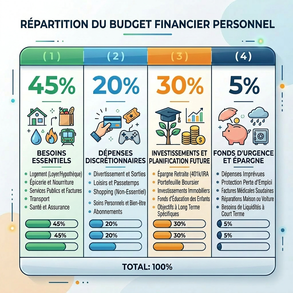 Règle 45/20/35 pour optimiser l’Indépendance Financière !