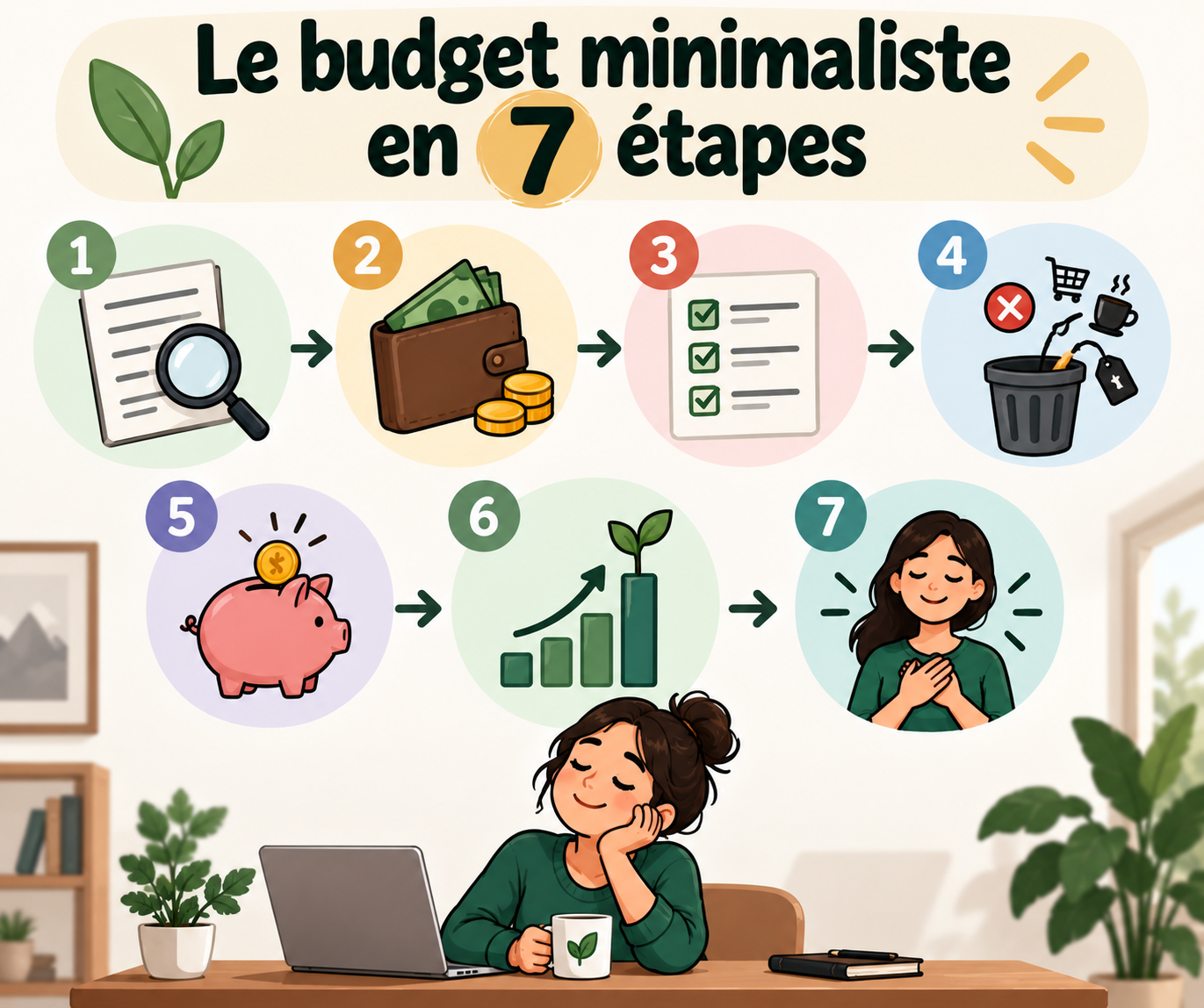 Le budget minimalisme en 7 étapes