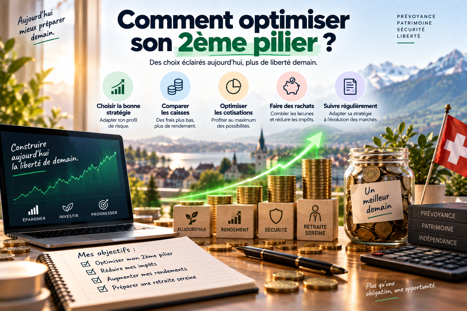 Comment optimiser son 2ème pilier?