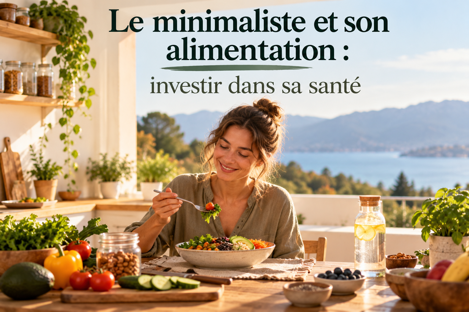 Le minimaliste et son alimentation : investir dans sa santé